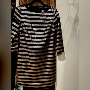 Gorgeous Long Sleeve Vince Camuto sequin dress